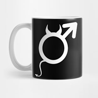 devil gift man symbolic Mug